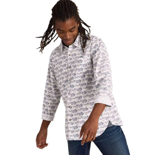 White Stuff Shoal Fish Printed Shirt
